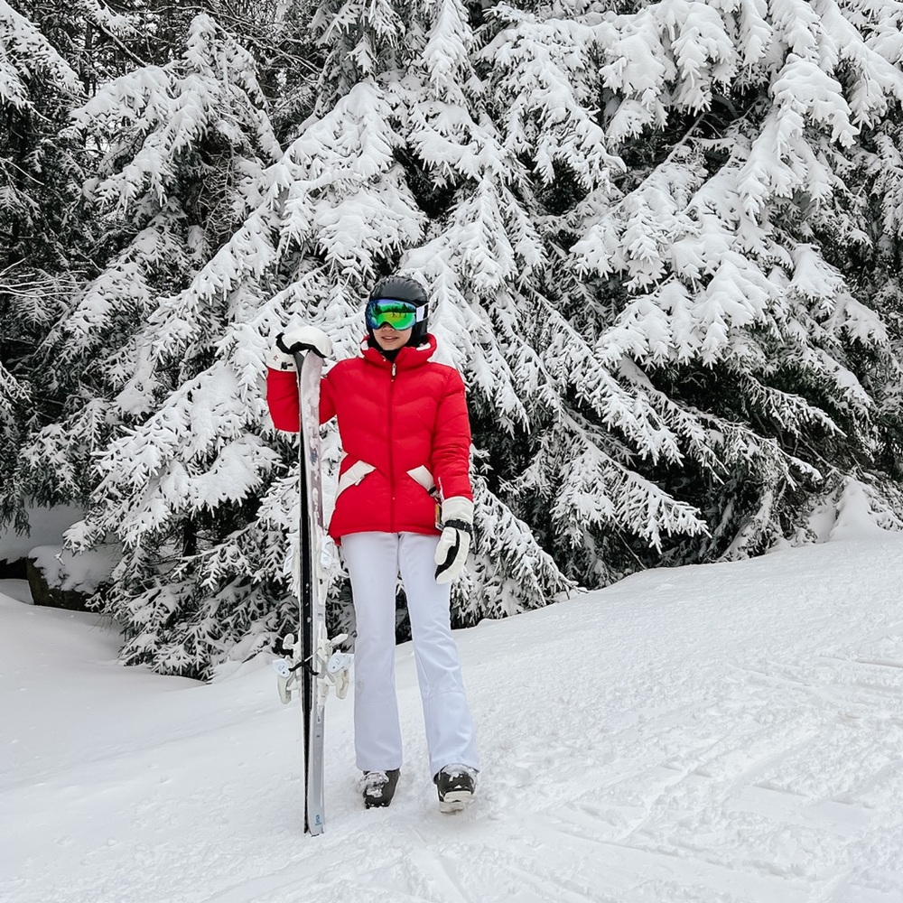 Perfect Moment Ski Duvet Down Jacket RED